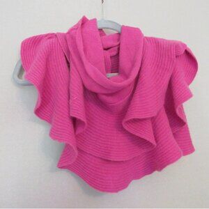 Exposite raspberry scarves women cashmere